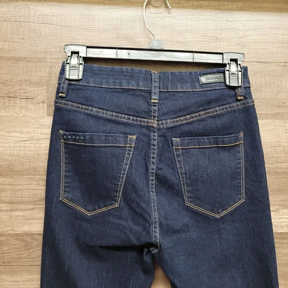 Blanknyc‎ Ankle Skinny Jeans Blue Dark Wash Womens Size 27 Stretch Denim Pockets